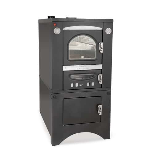 Buit in smart wood fired oven