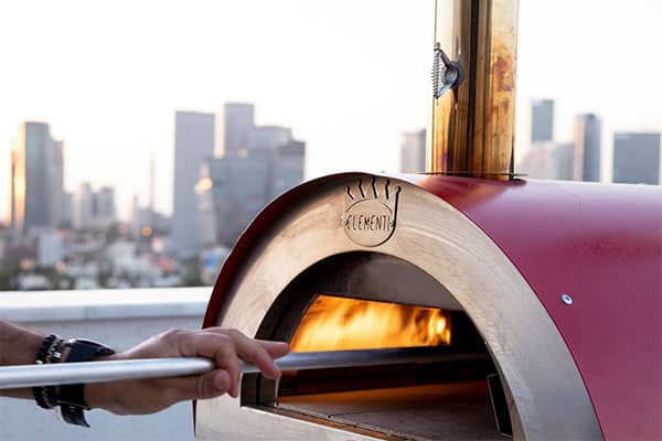 portable pizza oven Clementino gas